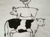 Cute Vegan Drawing Vegan Cute Animal Tee Shirt Vegan T Shirt Shirts T Shirt Tee