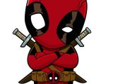 Deadpool 2 Cartoon Drawings A Little Design for some Dead Pool Stickers Check them Out On My