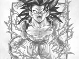 Dragon Ball Z Drawing Ideas Dbz Gt Character Drawings Dragonball Gt Black and White Goku Ss4