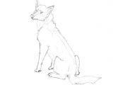Draw A Sitting Wolf Wolf Sitting Wip Weasyl