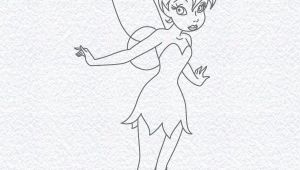 Draw Easy Fairy How to Draw Fairies Step by Step Drawing Of Tinker Bell