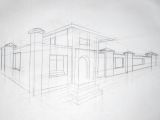 Drawing 2 Point Perspective House Draw A City Block In 2 Point Perspective Art Lesson