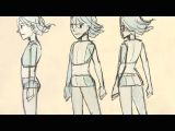 Drawing 3 4 View Body Koizu S Drawing Tutorial Playlist On Youtube Drawing Anime Manga