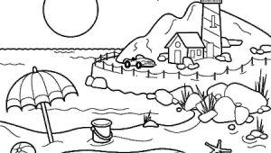Drawing 4 Seasons Coloring Pages Summer Season Pictures for Kids Drawing Free