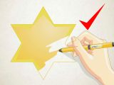 Drawing 9 Pointed Star How to Draw the Star Of David 9 Steps with Pictures Wikihow