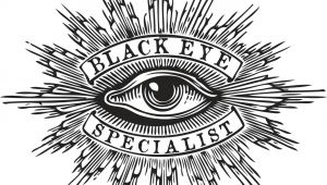 Drawing A Black Eye Logo Black Eye Eyes Eyes Illustration Eye Illustration