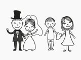 Drawing A Cartoon Bride Bride and Groom Couple Vector Silhouettes and Stencils Pinterest