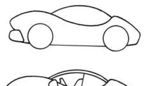 Drawing A Cartoon Car How to Draw A Cartoon Race Car Art Drawings Patterns
