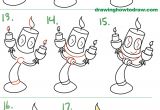 Drawing A Cartoon Cloud How to Draw Lumiere Cute Kawaii Chibi From Beauty and the Beast