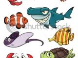 Drawing A Cartoon Crab 247 Best Cartoon Under the Sea Images Images Water Animals Pisces