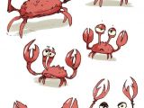 Drawing A Cartoon Crab Pin by Terry Gillikin On Feeling Crabby Pinterest Art