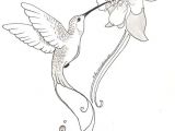 Drawing A Cartoon Hummingbird Hummingbird and Flower Pencil Drawing Google Search Tattoos