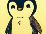Drawing A Cartoon Penguin 24 Best Penguin Drawing Images Sketches Cool Drawings Paintings