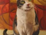 Drawing A Cat Portrait Sugar Cat Portrait Painting Commission Custom Art original Fine