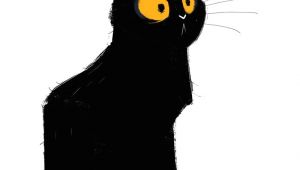 Drawing A Cat Quickly Dailycatdrawings 551 Black Cat Sketch Quick Sketch with A Weird