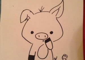 Drawing A Cute Things How to Draw A Pig Recipe How to Draw Fun Drawings Art Art