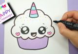 Drawing A Cute Unicorn How to Draw A Cute Cupcake Unicorn Super Easy and Kawaii Youtube