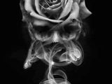 Drawing A Dead Rose Smoke Skull Rose Skulls Tattoos Skull Tattoos Tattoo Designs
