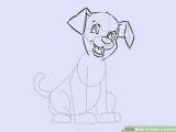 Drawing A Dog Face Step by Step 6 Easy Ways to Draw A Cartoon Dog with Pictures Wikihow