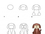 Drawing A Dog Using Shapes Learn How to Draw A Dog with Our Free and Fun Activity Sheets Your
