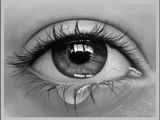 Drawing A Realistic Eye Youtube Crying Eye Sketch Drawing Pinterest Drawings Eye Sketch and