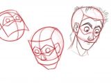 Drawing A Simple Cartoon Face Drawn Animation Tutorial How to Animate Heads Drawing Faces From