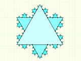 Drawing A Snowflake How to Draw the Koch Snowflake 7 Steps with Pictures Wikihow