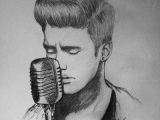Drawing All Things to Himself Justin Bieber Portrait Of Justin Bieber Justin Bieber Sketch