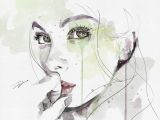 Drawing An Eye In Illustrator Professional Artist Illustrator Portraiture In Watercolor Mixed