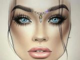 Drawing An Eye with Makeup Pin by Moonstar On Makeup Art Makeup Face Charts Makeup Art