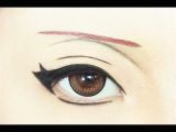 Drawing An Eye with Makeup Tutorial Anime Eye Makeup 175 Sasori Youtube Makeup Anime