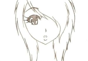 Drawing Anime Girl Head Anime Emo Girl Easy Emo Anime Drawings Pictures Anime