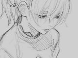 Drawing Anime Love Sad 40 Amazing Anime Drawings and Manga Faces Drawing Pinterest