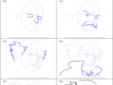 Drawing Anime Nose and Mouth How to Draw Makarov Dreyar From Fairy Tail Printable Step by Step