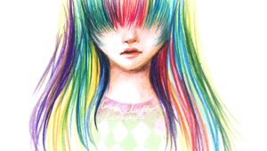 Drawing Anime Using Watercolor Pencils Colored Pencils Drawings Clipart Panda Free Clipart Images