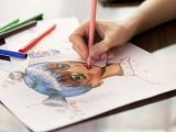 Drawing Anime Using Watercolor Pencils Draw A Manga Face with these Easy Steps