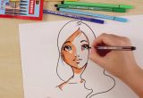 Drawing Anime Using Watercolor Pencils How to Draw A Manga Stabilo Tutorials Intermediate Youtube