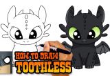 Drawing Cartoon 2 Full Free How to Draw toothless How to Train Your Dragon Youtube
