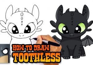 Drawing Cartoon 2 Full Pro How to Draw toothless How to Train Your Dragon Youtube