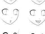 Drawing Cartoon Eyes Nose and Mouth Basic Anime Expressions Art Guides References Drawings Manga