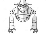 Drawing Cartoon Robots Robot Cartoon Icon Stock Vector Illustration Of Program 87529780