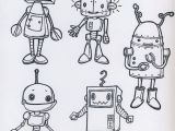 Drawing Cartoon Robots Such Character and Detail In A Limited Environment Da Colorare