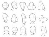 Drawing Cartoon with Shapes 16 Best Character Ideas Images Character Ideas Drawing People