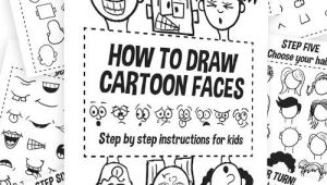 Drawing Cartoons Classes How to Draw Cartoon Characters Kids Crafts Drawings Cartoon