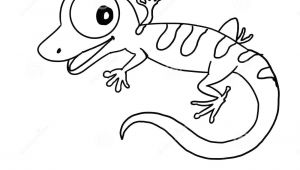 Drawing Cartoons On Illustrator Cute Lizard Illustration Cartoon Drawing Drawing Illustration White