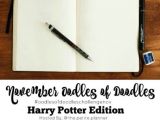 Drawing Challenge Ideas 2018 Join the November Oodles Of Doodles Challenge with This Harry Potter