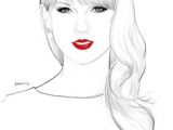 Drawing Cute Lips Art Beautiful Famous Girl Cute Drawing Tags Face Sketch