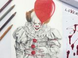 Drawing Cute Pennywise original Pennywise the Clown Bill Skarsgard Drawing to Draw