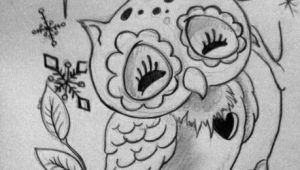 Drawing Cute Tattoos Owl Drawing Owls Tattoos Owl Owl Tat