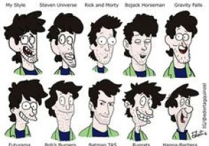 Drawing Different Cartoon Styles 25 Best Cartoon Style Challenge Images
